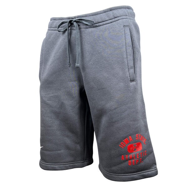 Nike grey sweatshorts sales
